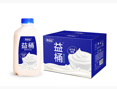 完达山益桶酸奶饮品1kgx6